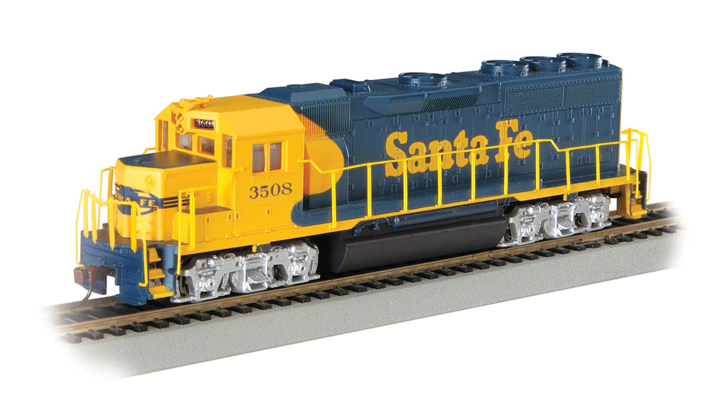 Bachmann 60304 HO Scale EMD GP40 Diesel Santa Fe ATSF 3508 with DCC