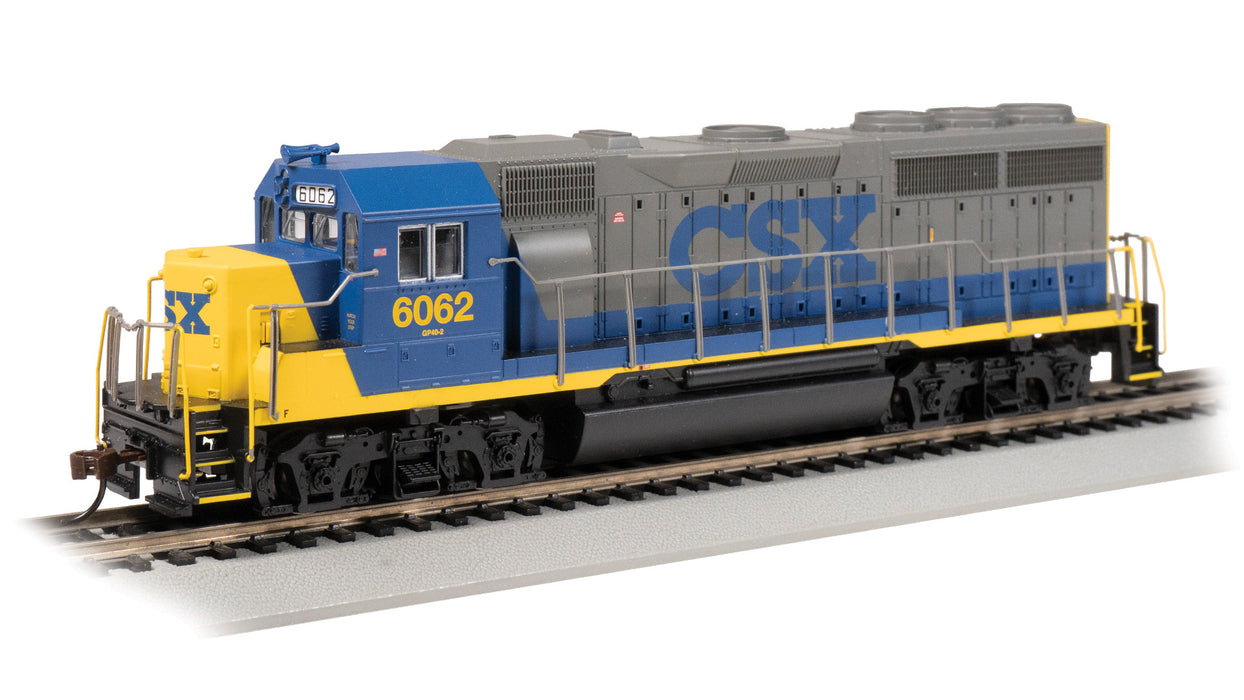 Bachmann 60314 HO Scale EMD GP40 Diesel CSX YN2 6062 with DCC