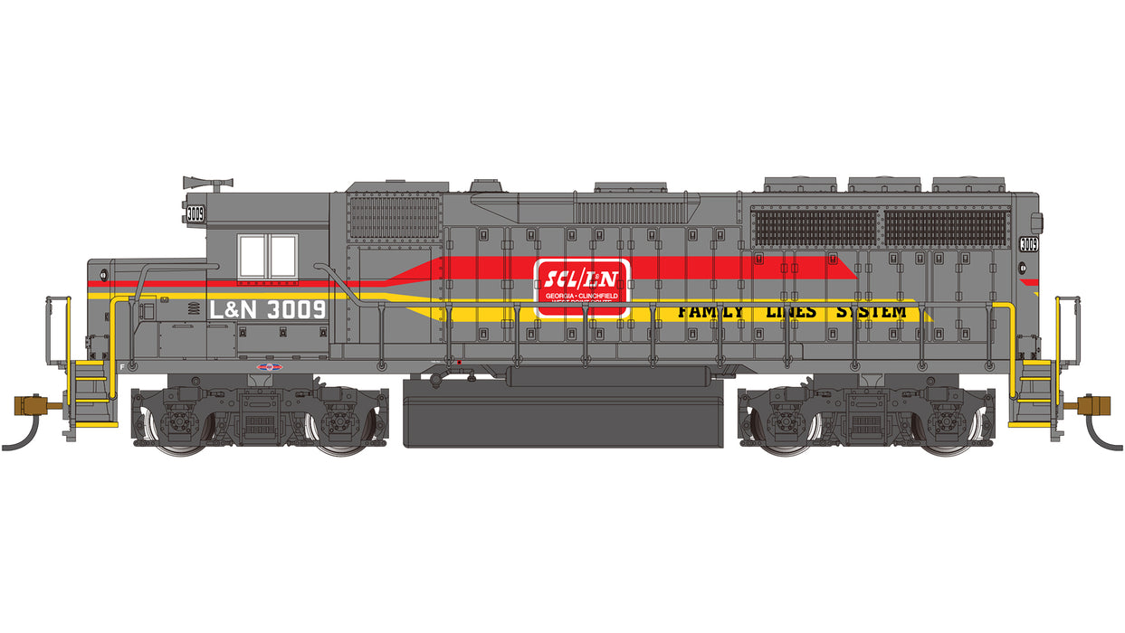 Bachmann 60320 HO Scale EMD GP40 Diesel Louisville & Nashville L&N 3009 with DCC