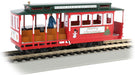 Bachmann 60535 HO Scale Cable Car - Christmas