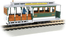 Bachmann 60536 HO Scale Cable Car - Green and Gray