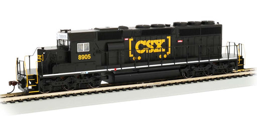 Bachmann 60917 HO Scale EMD SD40-2 Diesel CSX "Black" 8905 with DCC