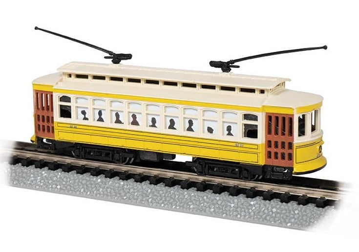 Bachmann 61088 N Scale Brill Trolly - Lowell #4131