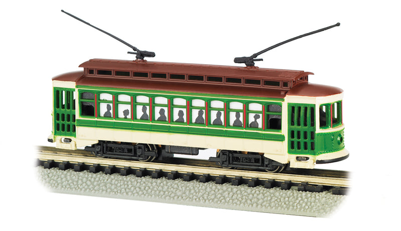 Bachmann 61093 N Scale Brill Trolly - Green