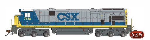 Bachmann 61302 HO Scale GE C36-7 Diesel CSX 7138 with DCC & Sound