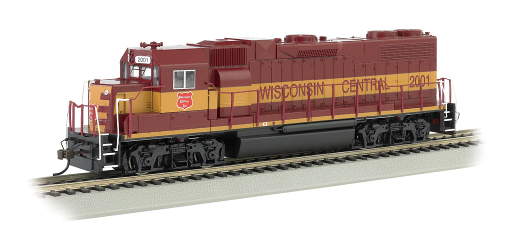 Bachmann 61712 HO Scale EMD GP38-2 Wisconsin Central WC 2001