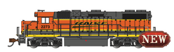 Bachmann 61751 N Scale EMD GP38 Diesel BNSF "H3" 2273