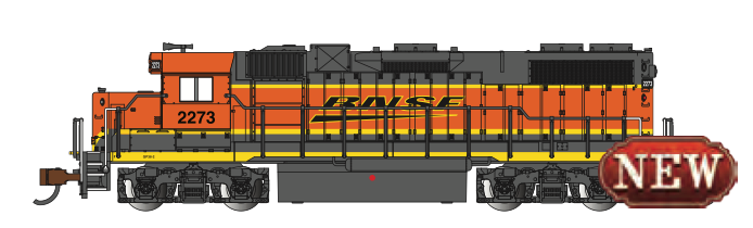 Bachmann 61751 N Scale EMD GP38 Diesel BNSF "H3" 2273