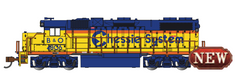 Bachmann 61752 N Scale EMD GP38 Diesel Chessie System 4806