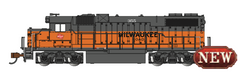 Bachmann 61753 N Scale EMD GP38 Diesel Milwaukee Road MILW 355