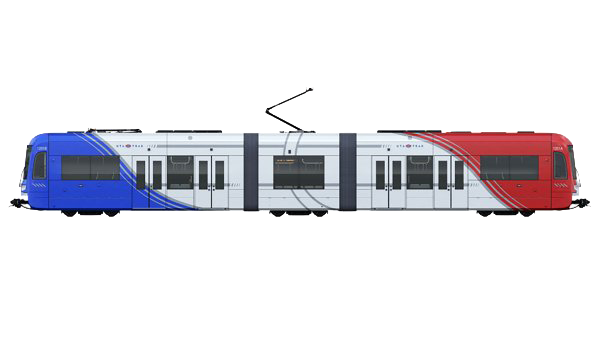 Bachmann 62511 HO Scale Siemens S70 Light Rail Vehicle Utah Transit Authority TRAX 1125