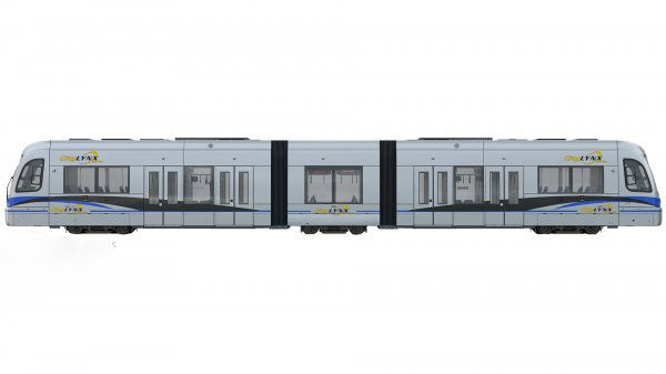 Bachmann 62513 HO Scale Siemens S70 Light Rail Vehicle Charlotte Area Transit Citylynx 406