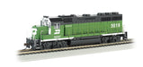 Bachmann 63503 HO Scale EMD GP40 Diesel Burlington Northern BN 3519