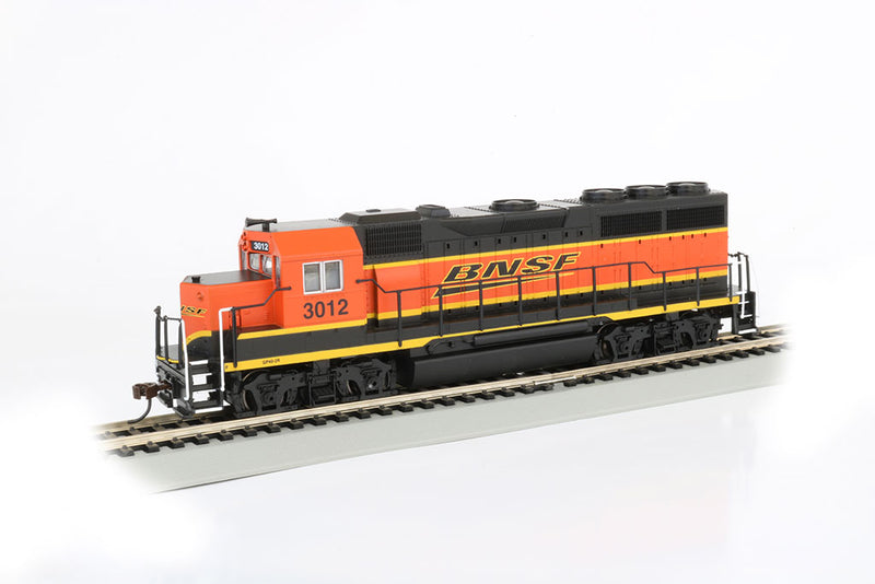 Bachmann 63532 HO Scale EMD GP40 Diesel BNSF 3012