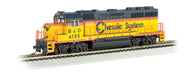 Bachmann 63533 HO Scale EMD GP40 Diesel Chessie System B&O 4155