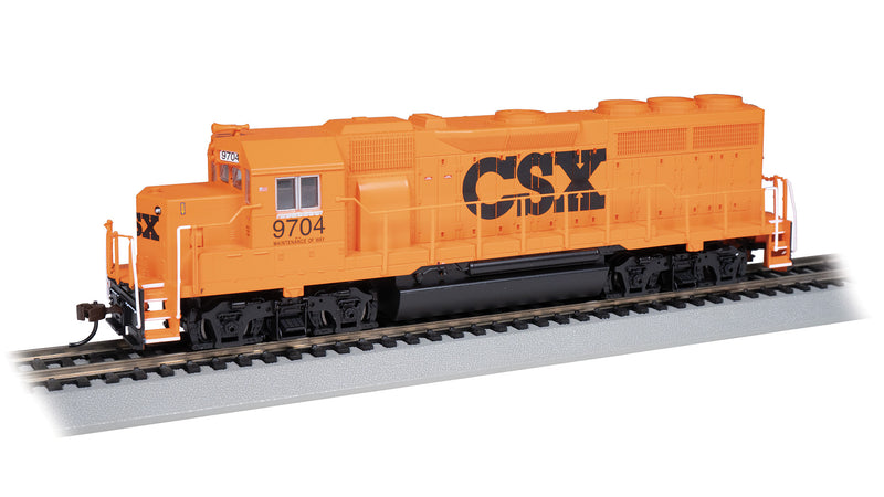 Bachmann 63540 HO Scale EMD GP40 Diesel CSX MOW 9704
