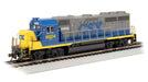 Bachmann 63542 HO Scale EMD GP40 CSX 6604 (Bright Future)
