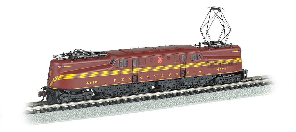 Bachmann 65252 N Scale GG1 Pennsylvania "Tuscan 5 Stripe" PRR 4876