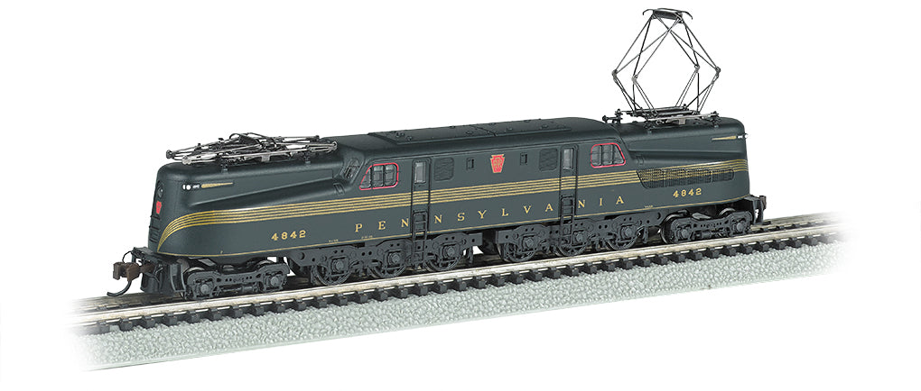 Bachmann 65253 N Scale GG1 Pennsylvania "Brunswick 5 Stripe" PRR 4842