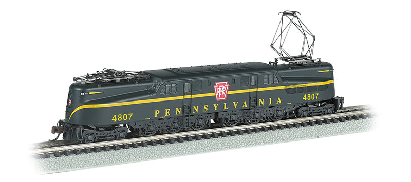Bachmann 65351 N Scale GG1 Pennsylvania "Brunswick Single Stripe" PRR 4807 DCC & Sound