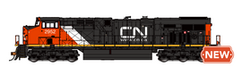 Bachmann 65414 HO Scale Wabtec/GE ES44 Canadian National CN 2952 DCC and WOWSound