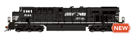 Bachmann 65415 HO Scale Wabtec/GE ES44 Norfolk Southern 8144 DCC and WOWSound