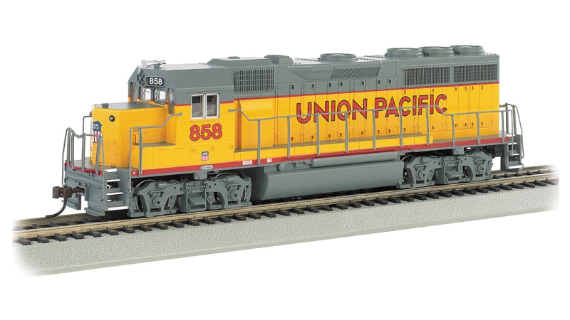 Bachmann 66306 HO Scale EMD GP40 Diesel Union Pacific UP 858 with DCC & Sound
