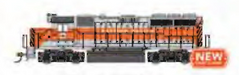 Bachmann 66313 HO Scale EMD GP40 Diesel Western Pacific WP 3510 with DCC & Sound