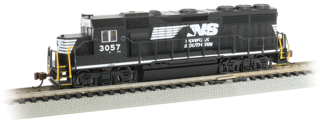 Bachmann 66355 N Scale EMD GP40 Diesel Norfolk Southern NS 3057 with DCC and Sound