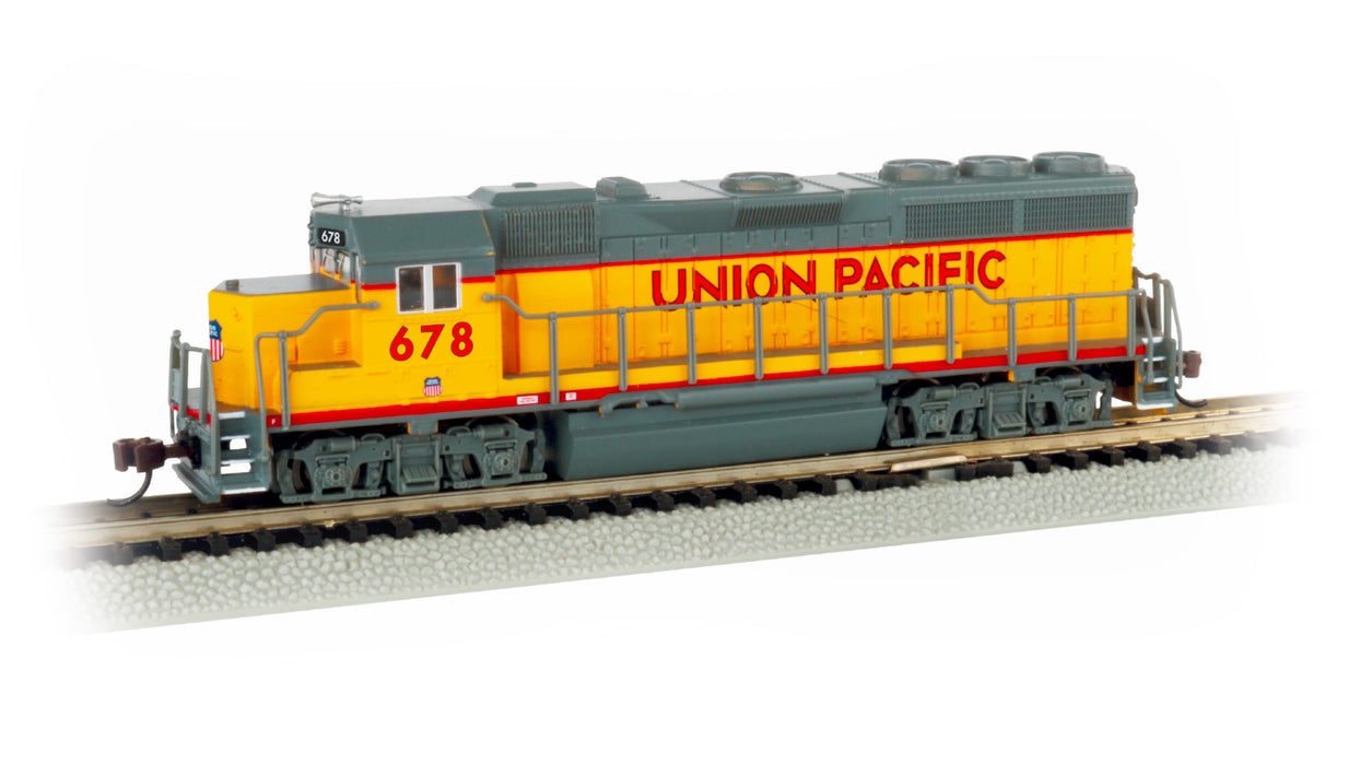 Bachmann 66357 N Scale EMD GP40 Diesel Union Pacific UP 678 with DCC & Sound