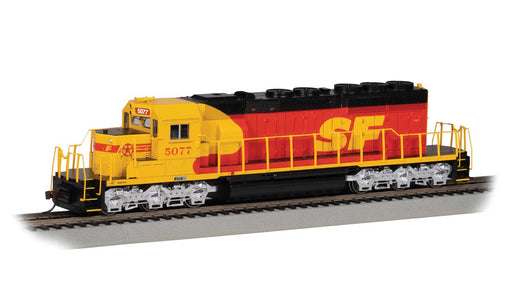 Bachmann 67206 HO Scale EMD SD40-2 Diesel Santa Fe ATSF 5077 with DCC and Sound