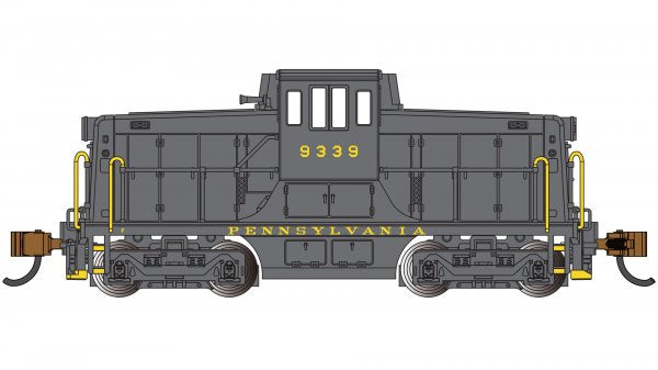 Bachmann 68252 N Scale GE 44 Ton Switcher Pennsylvania Railroad PRR 9339 - DCC
