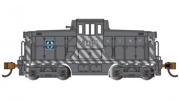 Bachmann 68253 N Scale GE 44 Ton Switcher Santa Fe ATSF 462 - DCC