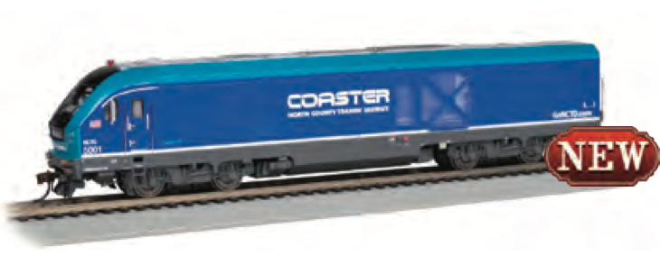 Bachmann 67956 N Scale Siemens SC-44 Charger Coaster 5008 with DCC WOWSound