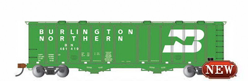 Bachmann 70616 HO Scale GATX 4180 Airslide Hopper Burlington Northern BN 481419