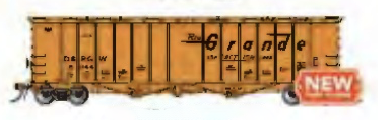 Bachmann 70624 HO Scale GATX 4180 Airslide Hopper Rio Grande D&RGW 15944