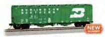 Bachmann 70625 HO Scale GATX 4180 Airslide Hopper Burlington Northern BN 481421