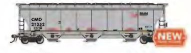 Bachmann 70639 HO Scale Trinity 5161 Covered Hopper Union Pacific CMO 21252