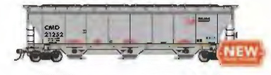 Bachmann 70639 HO Scale Trinity 5161 Covered Hopper Union Pacific CMO 21252