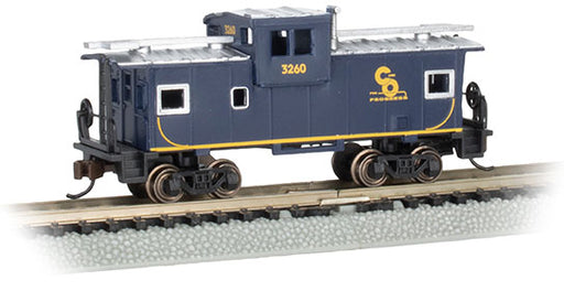 Bachmann 70762 N Scale Wide Vision Caboose Chesapeake & Ohio C&O 3260