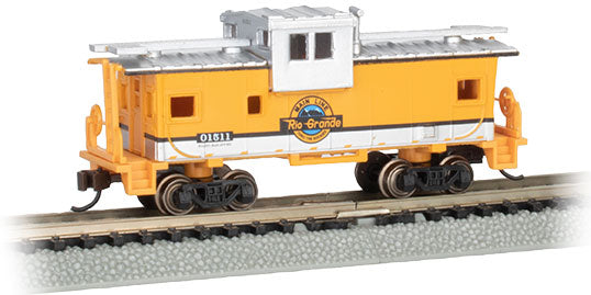Bachmann 70763 N Scale Wide Vision Caboose Rio Grande D&RGW 1511
