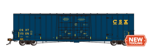 Bachmann 70808 HO Scale National Steel Car 60'9" Hi-Cube Boxcar CSXT 173576