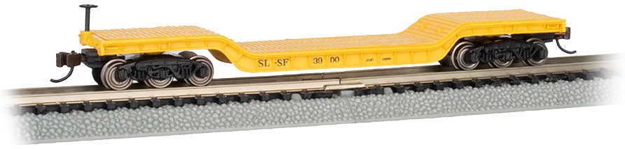 Bachmann 71389 N Scale 52' Center Depressed Flatcar Frisco SLSF 3900