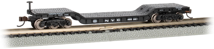 Bachmann 71390 N Scale 52' Center Depressed Flatcar New York Central NYC 498991