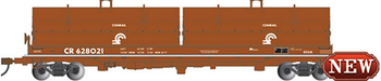 Bachmann 71453 N Scale 55' Steel Coil Car Conrail CR 628021
