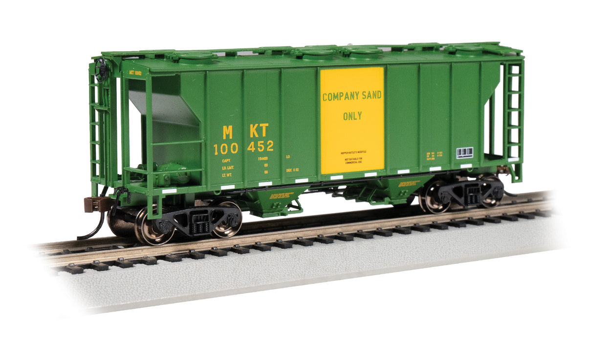 Bachmann 73508 HO Scale PS2 2 Bay Covered Hopper MKT 100452