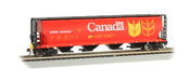 Bachmann 73801 HO Scale 4 Bay Covered Hopper with EOT Canada Grain CPWX