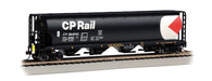 Bachmann 73808 HO Scale 4 Bay Covered Hopper with EOT Canadian Pacific CP Rail 384553