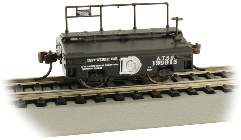 Bachmann 74406 HO Scale Test Weight Scale Car Santa Fe ATSF 199915