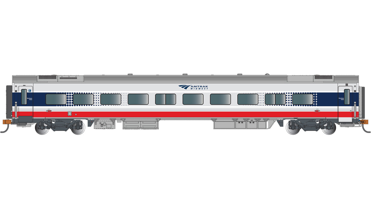 Bachmann 74512 HO Scale Siemens Venture Passenger Business Coach Amtrak Midwest 4203